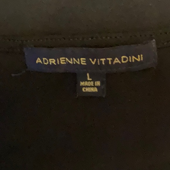 Adrienne vittadini top black size large - Picture 3 of 3